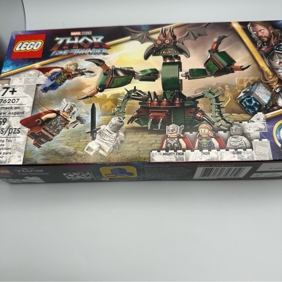 Retired LEGO Marvel Attack on New Asgard 76207 – Thor Love & Thunder Set – NIB - Picture 3 of 6